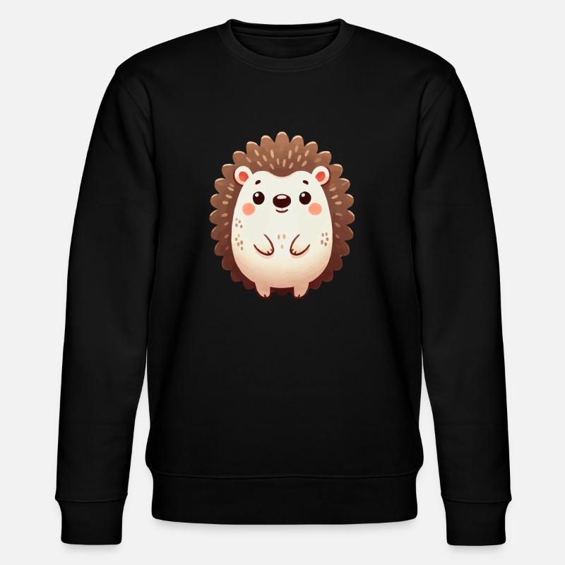 Igel - Stanley/Stella Unisex Bio-Sweatshirt CHANGER  - Schwarz