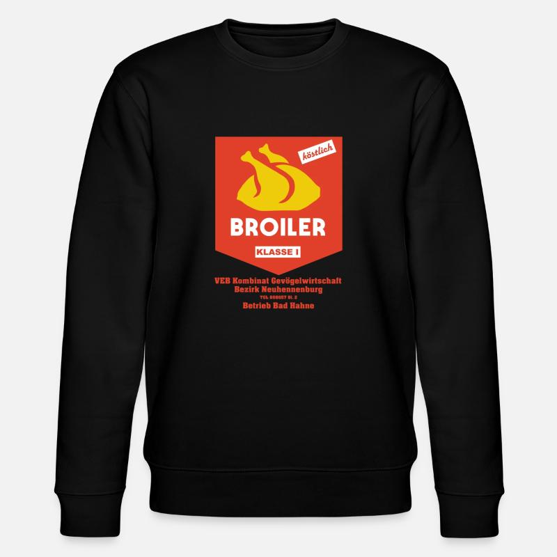 Broiler (édition de la volaille dorée) - Sweat bio CHANGER Stanley/Stella Unisexe - noir