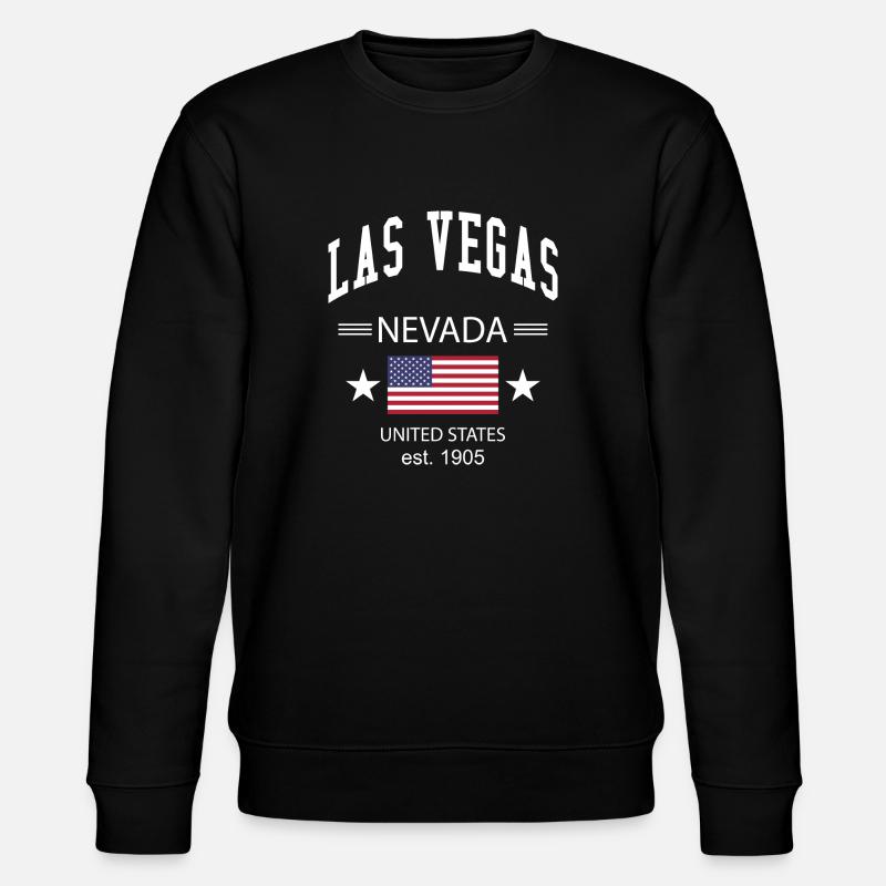 Las Vegas - Stanley/Stella Unisex Bio-Sweatshirt CHANGER  - Schwarz