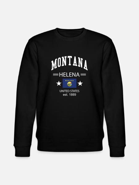 Montana - Stanley/Stella CHANGER Unisex Organic Sweatshirt - black