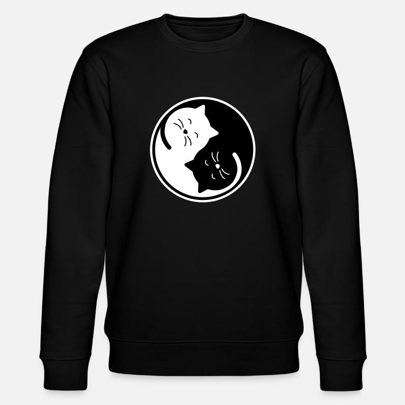 chat - Sweat bio CHANGER Stanley/Stella Unisexe - noir