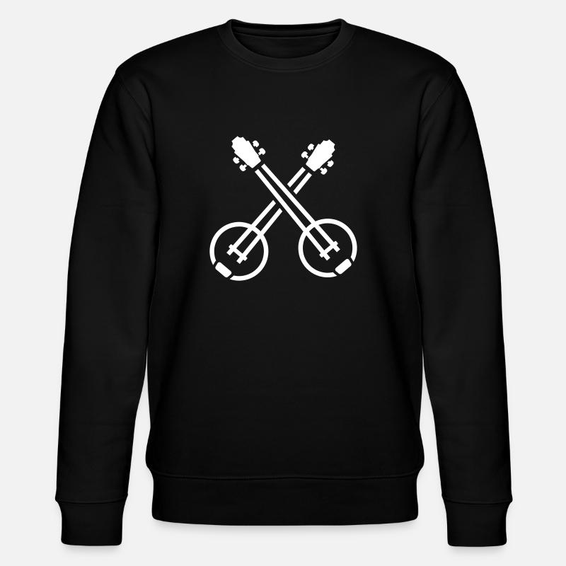 Banjo - Stanley/Stella Unisex Bio-Sweatshirt CHANGER  - Schwarz