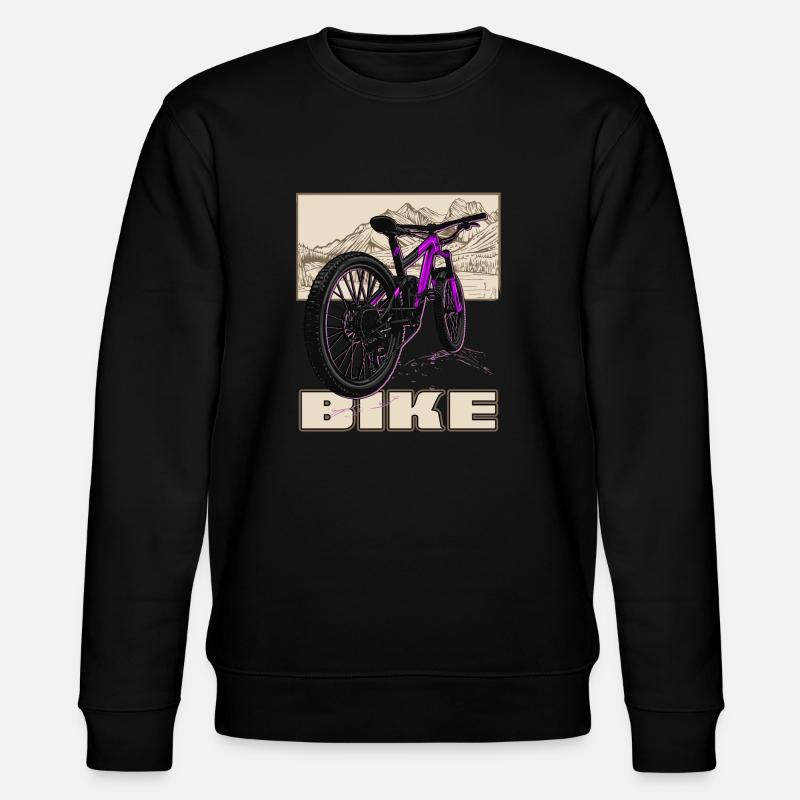 VTT VTT descente VTT - Sweat bio CHANGER Stanley/Stella Unisexe - noir