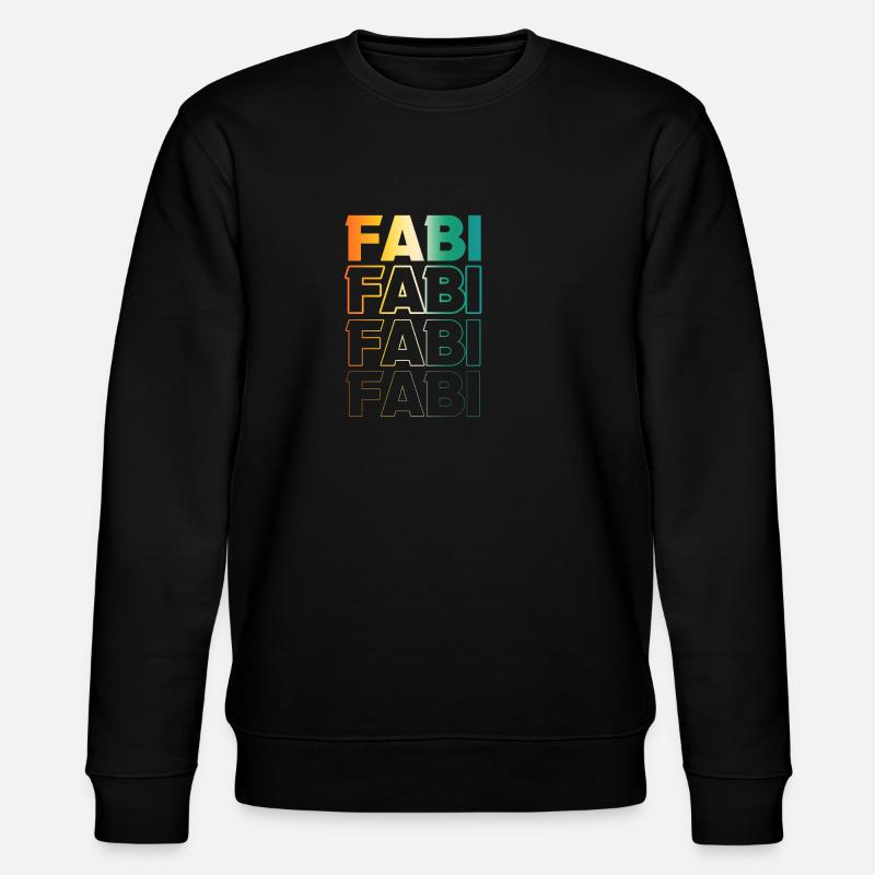 Fabian - Stanley/Stella CHANGER Unisex Organic Sweatshirt - black