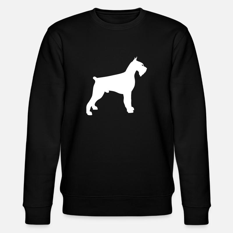 Riesenschnauzer - Stanley/Stella Unisex Bio-Sweatshirt CHANGER  - Schwarz