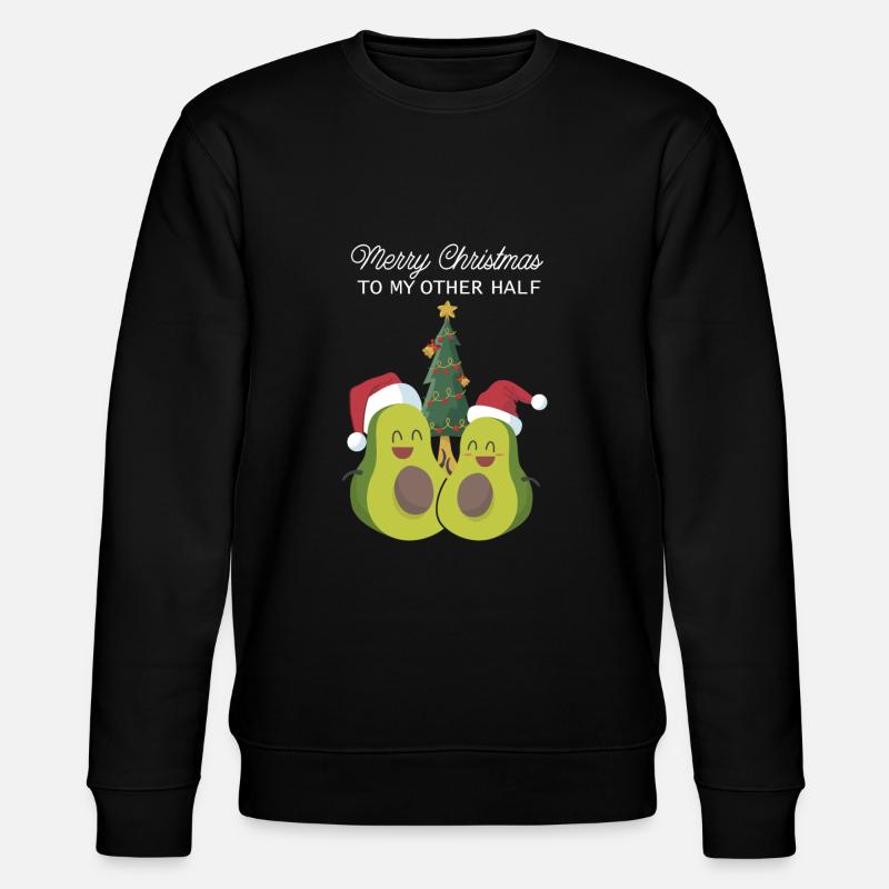 Weihnachten - Stanley/Stella Unisex Bio-Sweatshirt CHANGER  - Schwarz