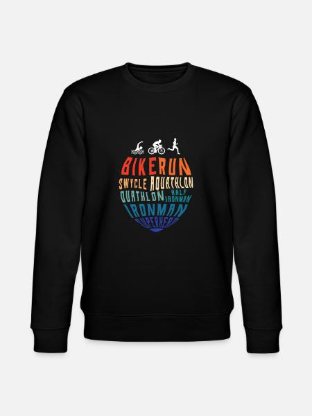 Triathlon - Stanley/Stella CHANGER Unisex Organic Sweatshirt - black