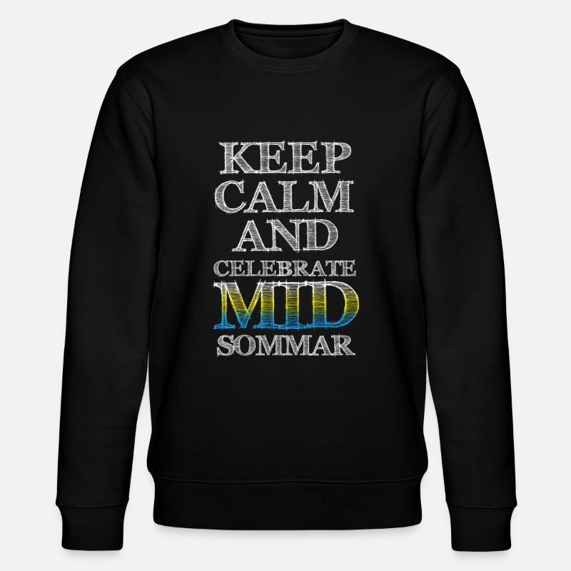 Midsommar Fest Scandinavie - Sweat bio CHANGER Stanley/Stella Unisexe - noir