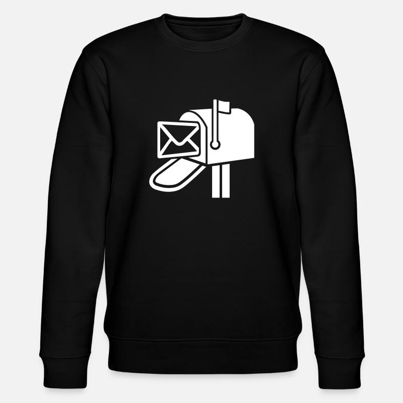 mailbox - Stanley/Stella CHANGER Unisex Organic Sweatshirt - black