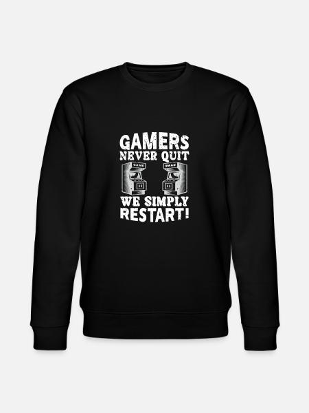 Gamers Outfit - Stanley/Stella CHANGER Unisex Organic Sweatshirt - black