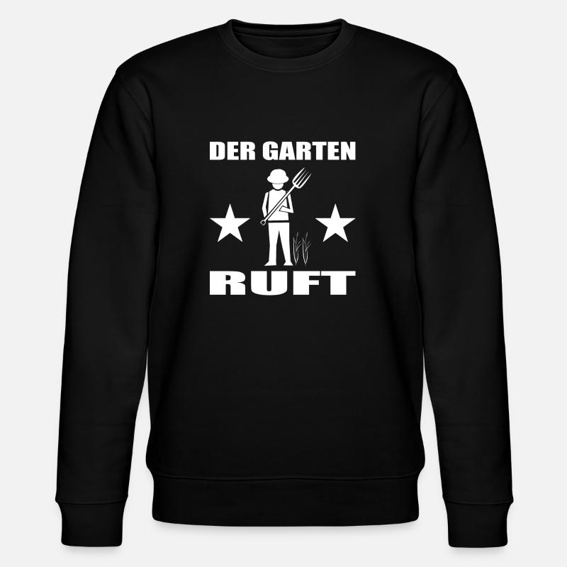 Garten - Stanley/Stella Unisex Bio-Sweatshirt CHANGER  - Schwarz