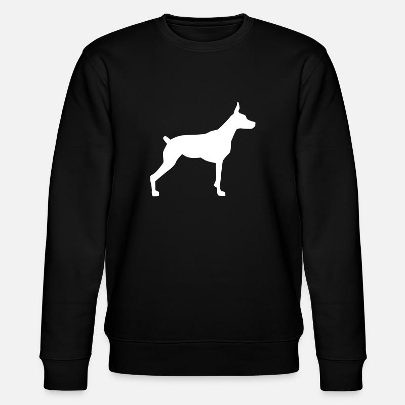 Dobermann - Stanley/Stella Unisex Bio-Sweatshirt CHANGER  - Schwarz