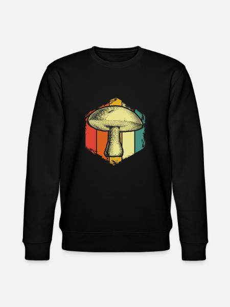 Champignons - Sweat bio CHANGER Stanley/Stella Unisexe - noir