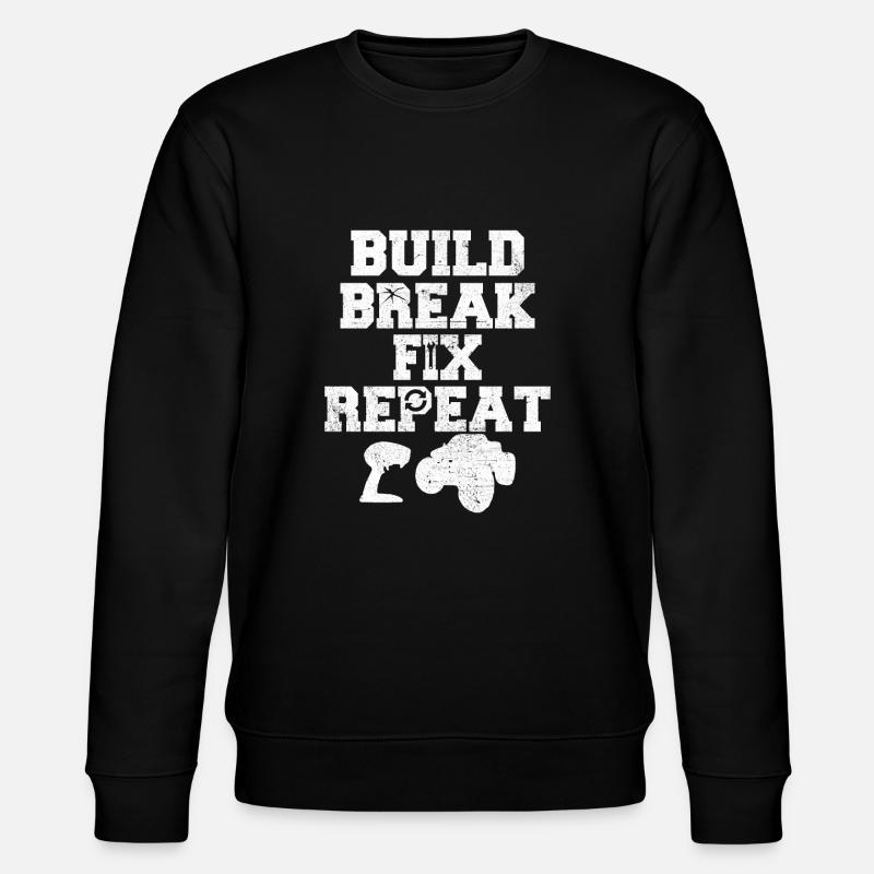 RC télécommandé - Sweat bio CHANGER Stanley/Stella Unisexe - noir