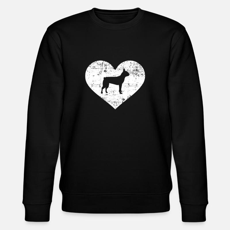 Boston Terrier - Sweat bio CHANGER Stanley/Stella Unisexe - noir
