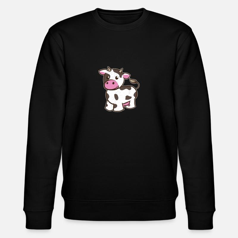 vache - Sweat bio CHANGER Stanley/Stella Unisexe - noir