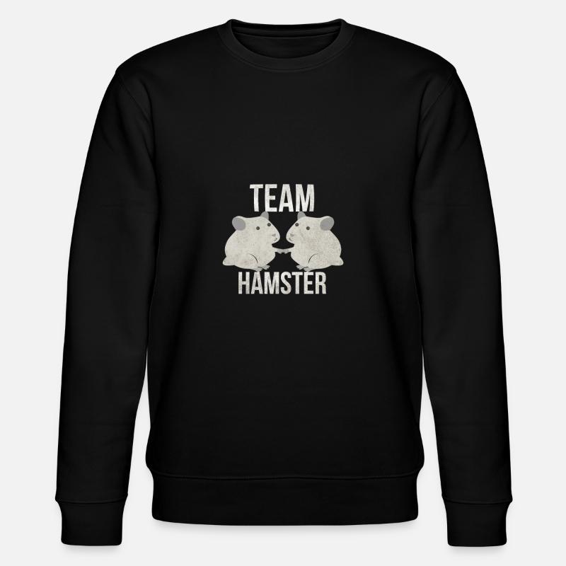 Hamster - Sweat bio CHANGER Stanley/Stella Unisexe - noir