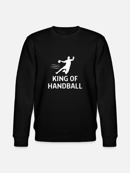 Handball Handballer Spruch Geschenk - Stanley/Stella Unisex Bio-Sweatshirt CHANGER - Schwarz