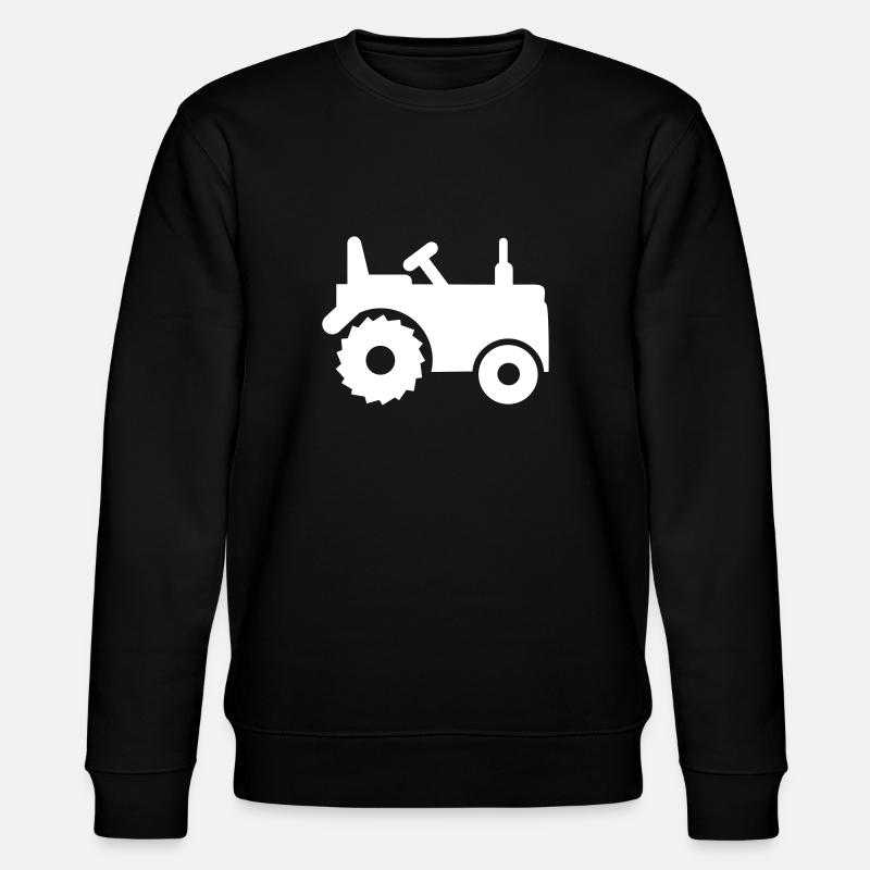 Traktor - Stanley/Stella Unisex Bio-Sweatshirt CHANGER - Schwarz