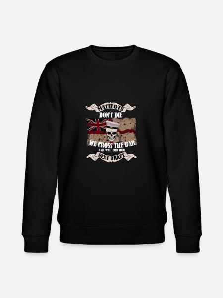 Cross the Bar - Stanley/Stella CHANGER Unisex Organic Sweatshirt - black