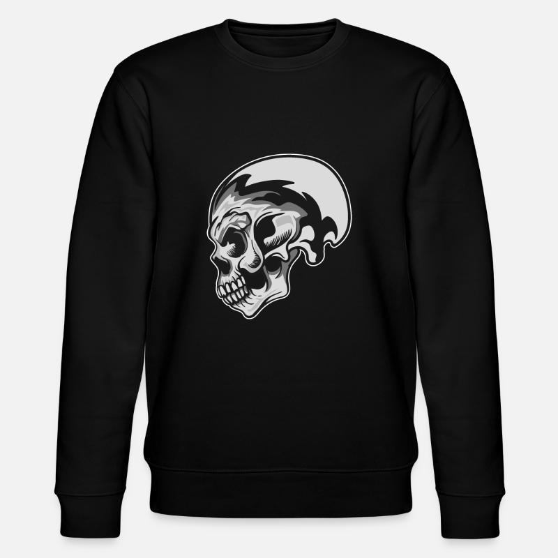 CRÂNE D'ARGENT - Sweat bio CHANGER Stanley/Stella Unisexe - noir