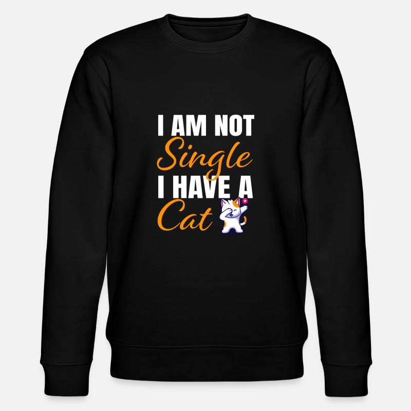 I have a cat - Sweat bio CHANGER Stanley/Stella Unisexe - noir