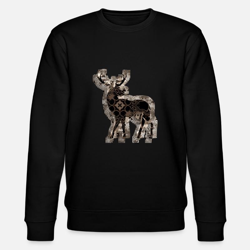 Deer - Stanley/Stella CHANGER Unisex Organic Sweatshirt - black