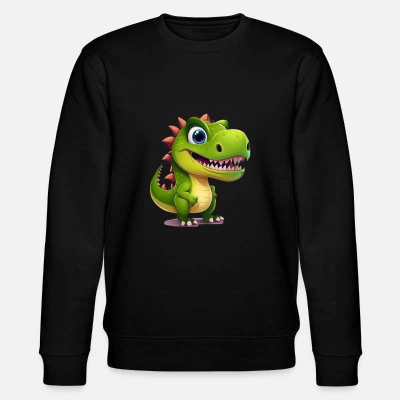 Dinosaure - Sweat bio CHANGER Stanley/Stella Unisexe - noir