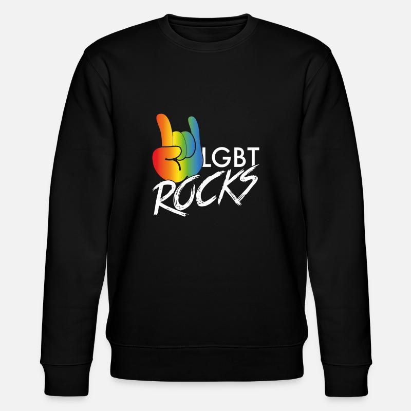 LGBT rock - Sweat bio CHANGER Stanley/Stella Unisexe - noir