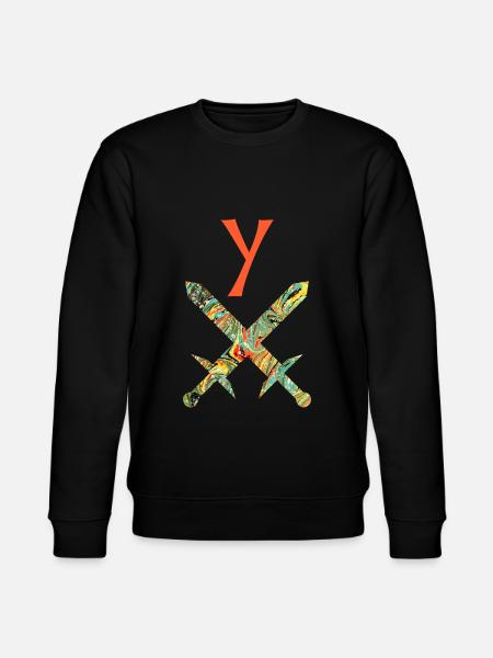 Épées croisées E 200 y - Sweat bio CHANGER Stanley/Stella Unisexe - noir