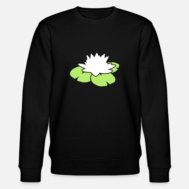 Nénuphar - Sweat bio CHANGER Stanley/Stella Unisexe - noir