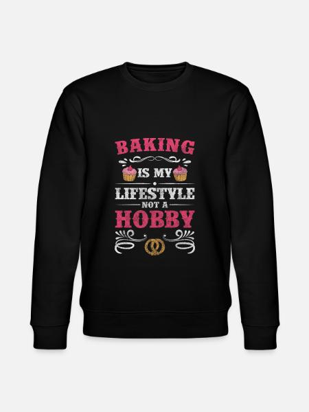 Bakery Confectioner Bakery Dough - Stanley/Stella CHANGER Unisex Organic Sweatshirt - black