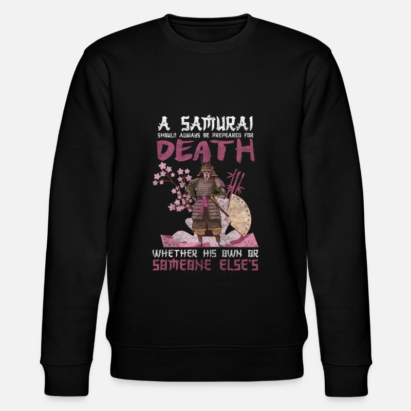 Samurai Aikido Ronin - Stanley/Stella CHANGER Unisex Organic Sweatshirt - black