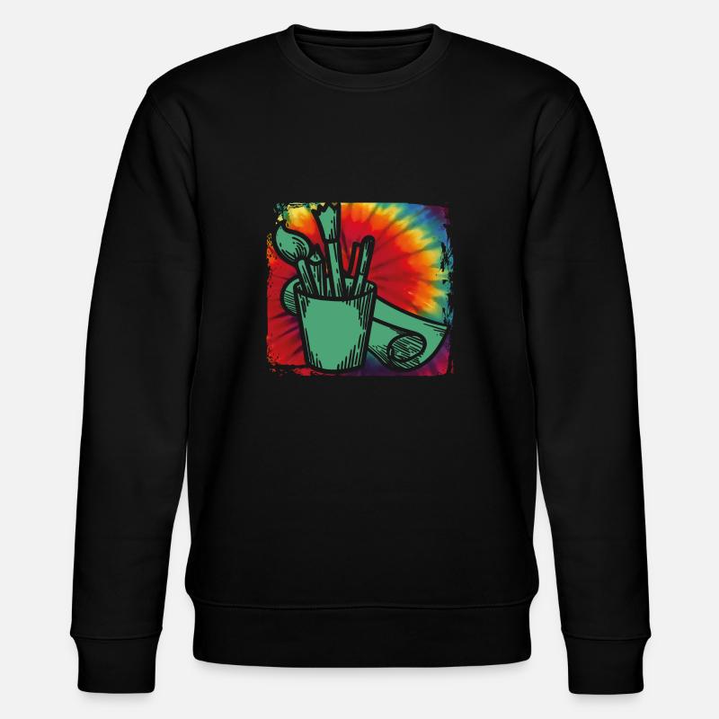 Künstler - Stanley/Stella Unisex Bio-Sweatshirt CHANGER  - Schwarz