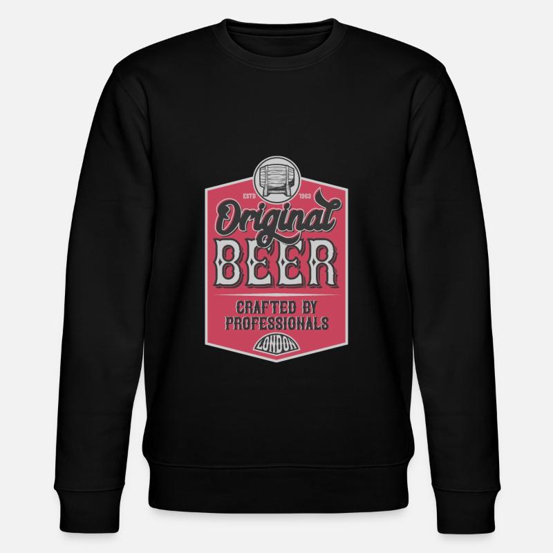 Beer - Stanley/Stella CHANGER Unisex Organic Sweatshirt - black