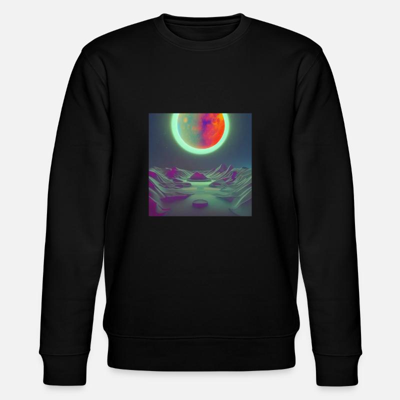 Solar Eclipse On An Exoplanet - Stanley/Stella CHANGER Unisex Organic Sweatshirt - black