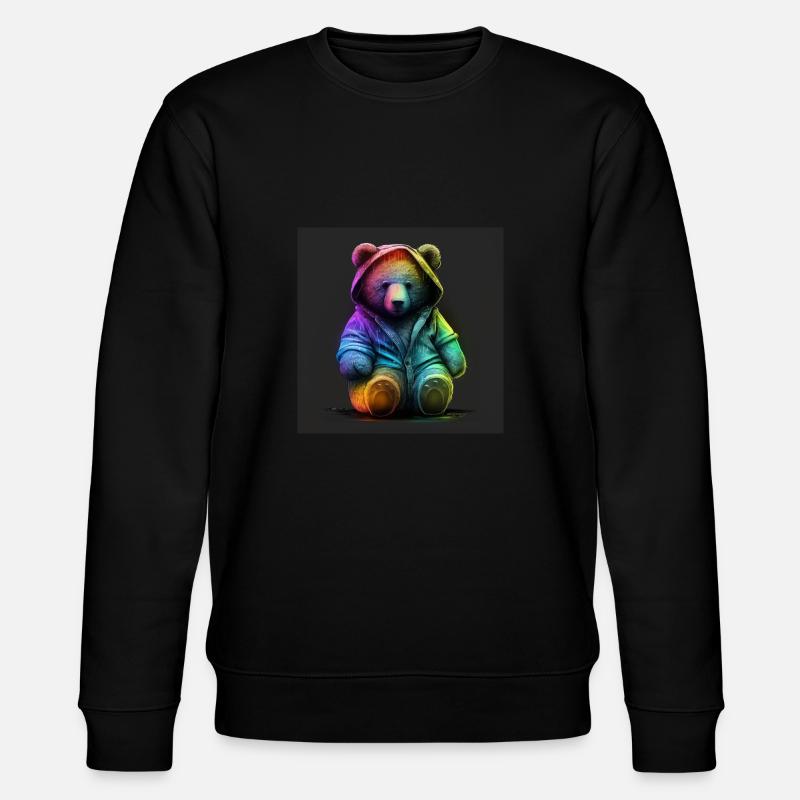 PELUCHE - DOUX NOUNOURS - IDEE CADEAU - Sweat bio CHANGER Stanley/Stella Unisexe - noir