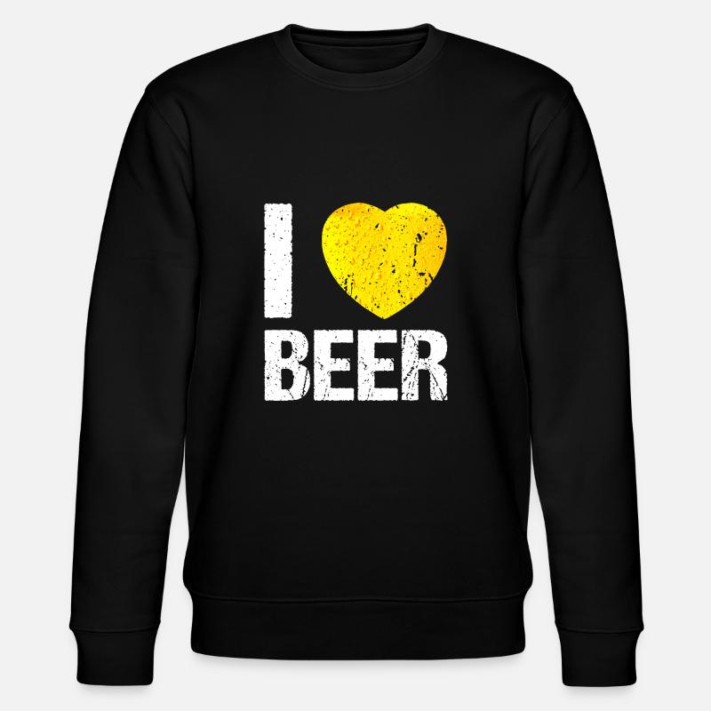J’adore Beer Bier - Sweat bio CHANGER Stanley/Stella Unisexe - noir