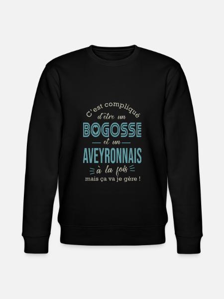 Aveyronnais cadeau humour aveyron aveyronnais - Sweat bio CHANGER Stanley/Stella Unisexe - noir