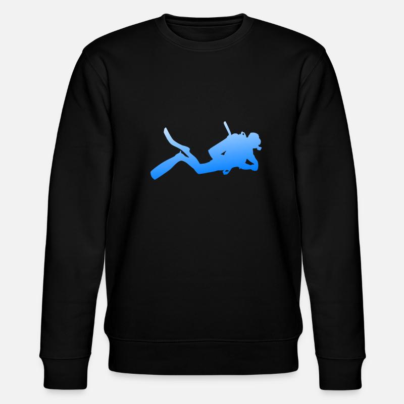 plongeur - Sweat bio CHANGER Stanley/Stella Unisexe - noir