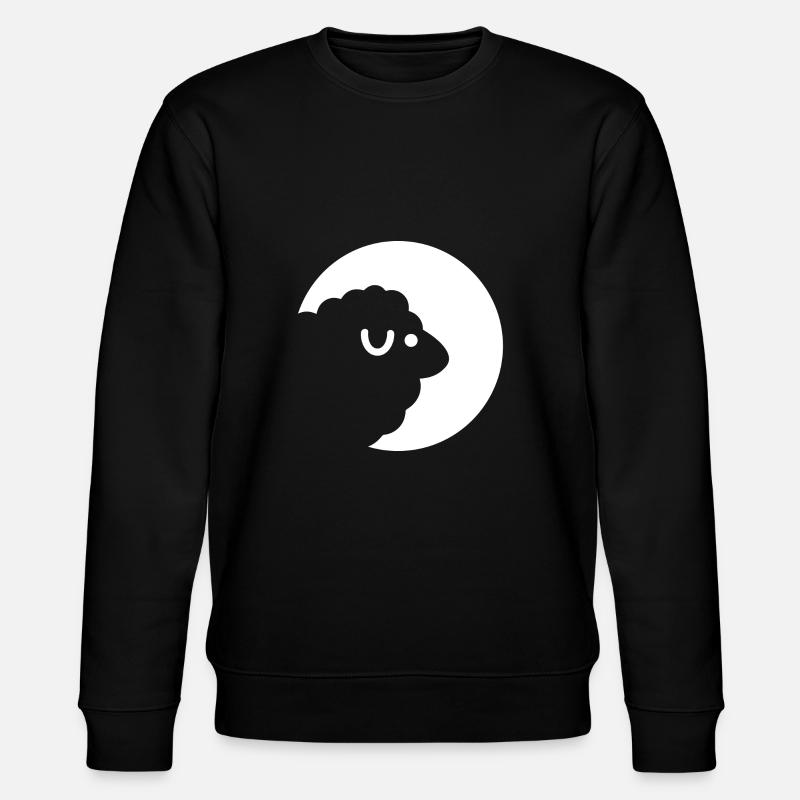 Mouton Lune - Sweat bio CHANGER Stanley/Stella Unisexe - noir
