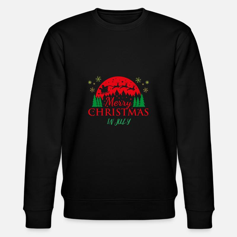 Noël en juillet, Noël - Sweat bio CHANGER Stanley/Stella Unisexe - noir