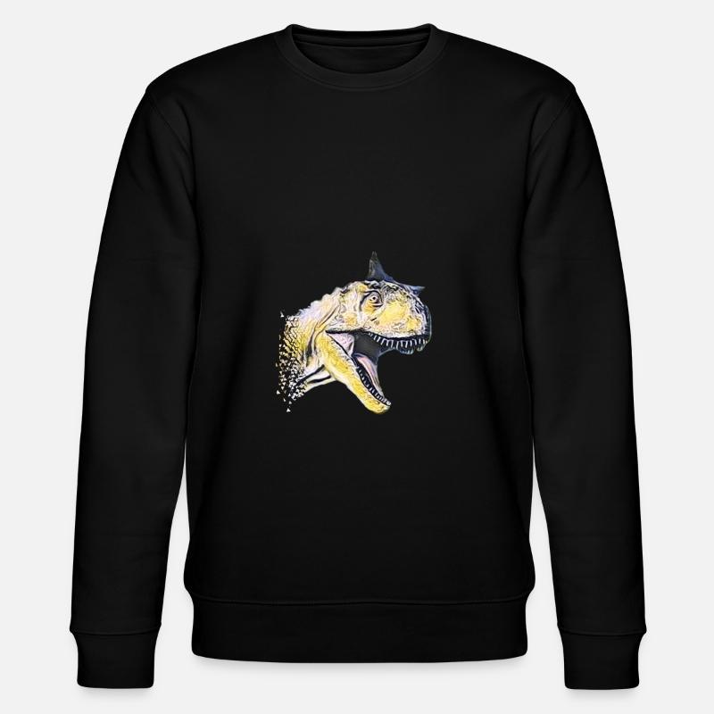 Carnotaurus - Stanley/Stella Unisex Bio-Sweatshirt CHANGER  - Schwarz