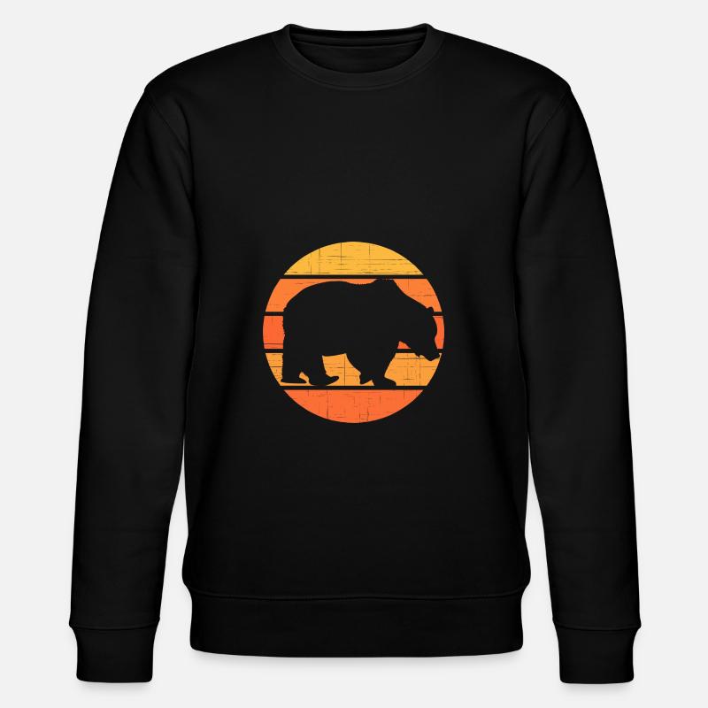 Ours - Sweat bio CHANGER Stanley/Stella Unisexe - noir