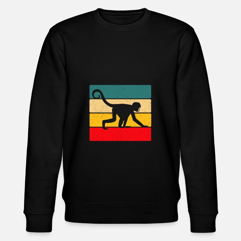 Singe - Sweat bio CHANGER Stanley/Stella Unisexe - noir