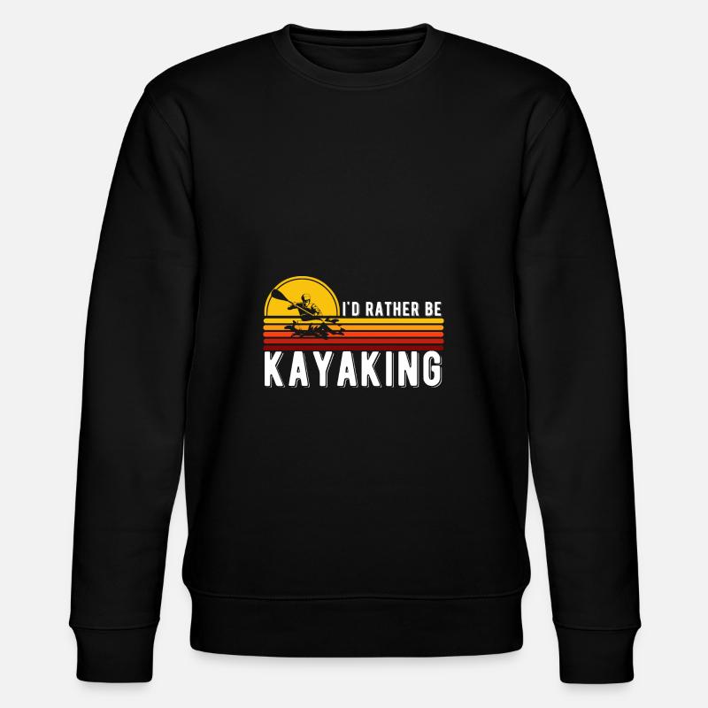 Kayak - Stanley/Stella Unisex Bio-Sweatshirt CHANGER  - Schwarz