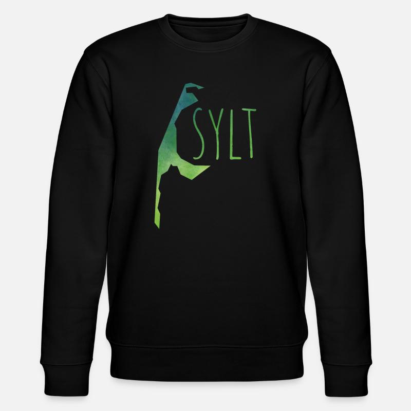 sylt - Stanley/Stella Unisex Bio-Sweatshirt CHANGER  - Schwarz