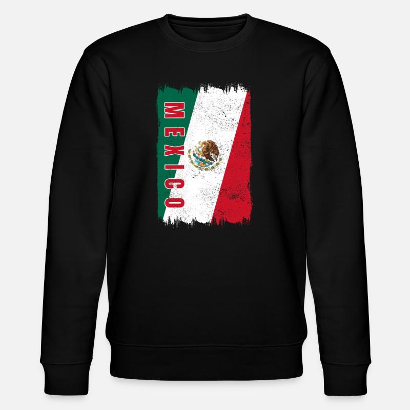 Drapeau du Mexique - Sweat bio CHANGER Stanley/Stella Unisexe - noir