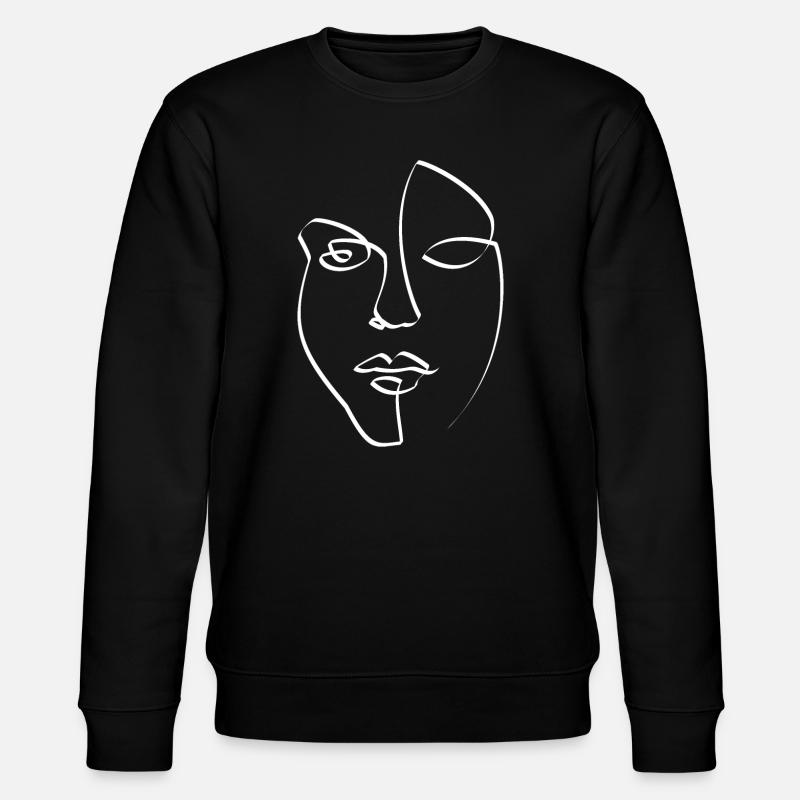 Face - Sweat bio CHANGER Stanley/Stella Unisexe - noir