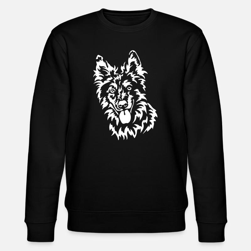 Tête de tigre « Édition Noire » - Sweat bio CHANGER Stanley/Stella Unisexe - noir